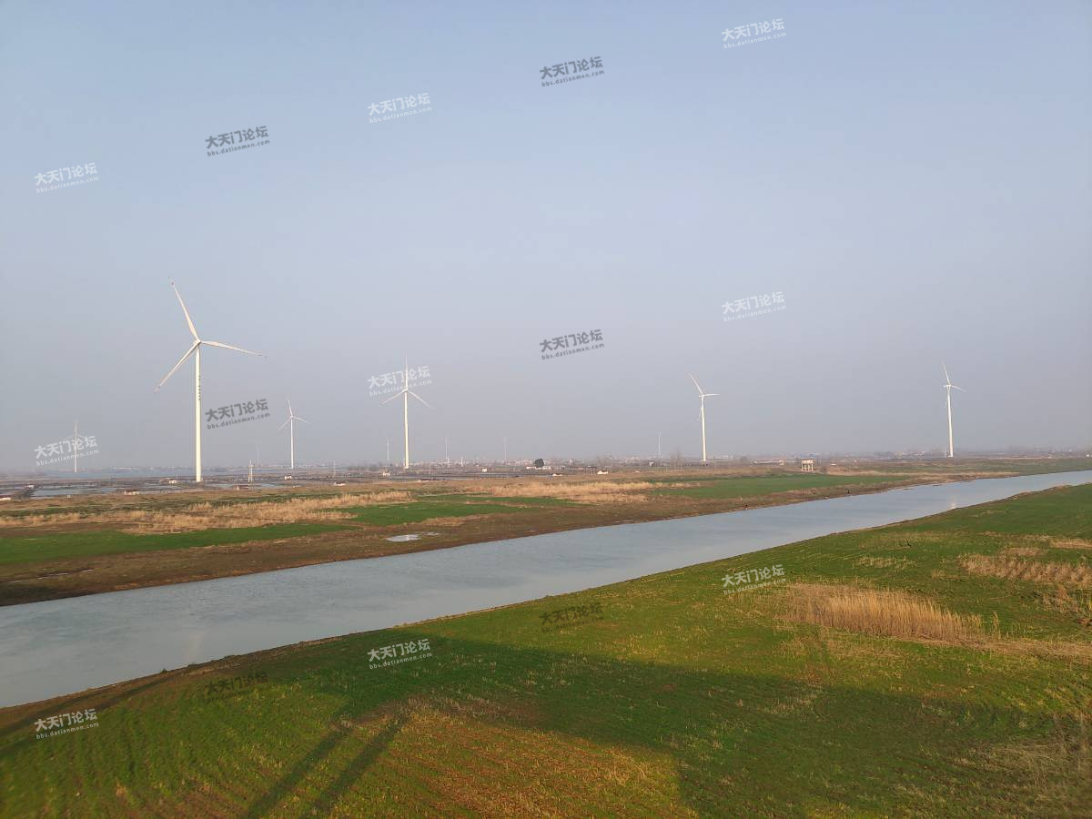 汉北河畔的大风车