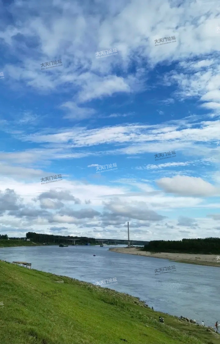 岳口汉江风光